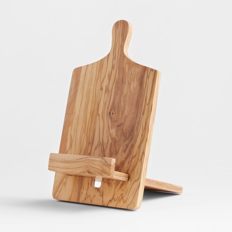 Olivewood Cookbook and Tablet Stand - image 2 of 3