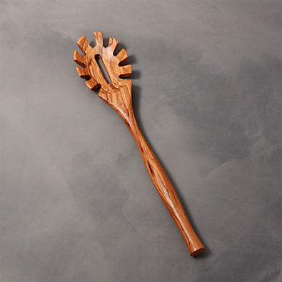View Olivewood Pasta Spoon details