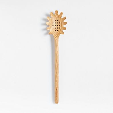 View Crate & Barrel Olivewood Pasta Spoon details