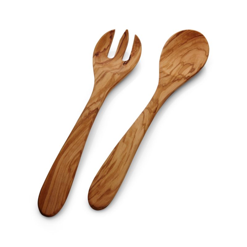 Olivewood 2-Piece Salad Serving Set - image 3 of 4