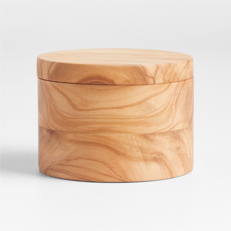 Olivewood Salt Cellar - image 1 of 3