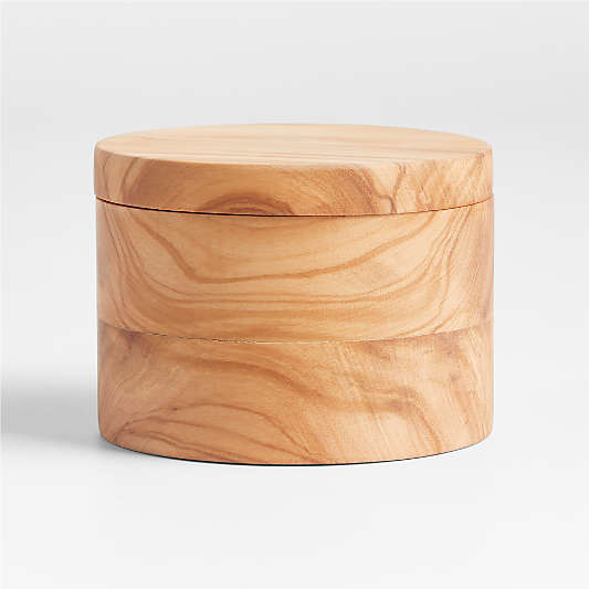 Olivewood Salt Cellar