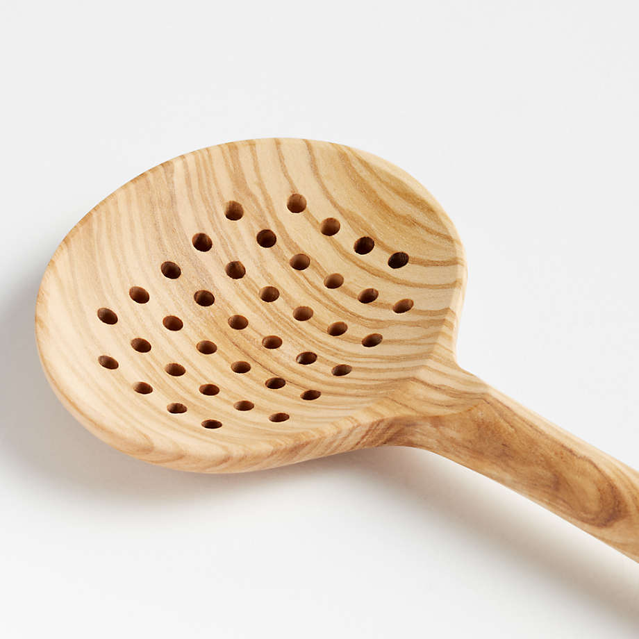 Crate & Barrel Olivewood Pasta Spoon + Reviews