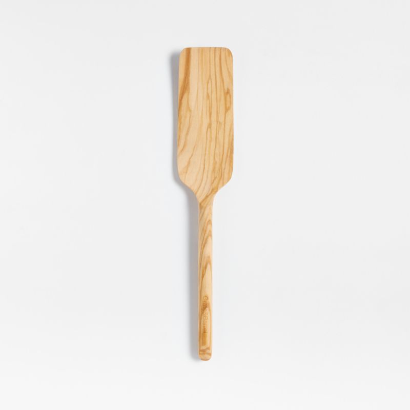 Olivewood Spurtle Utensil | Crate & Barrel