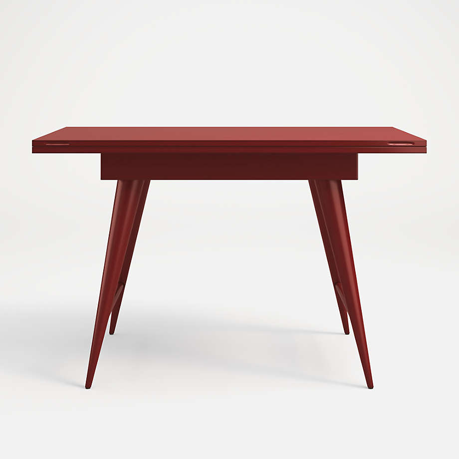 Olivier Red Desk Dining Table Crate, Crate And Barrel Desks Canada