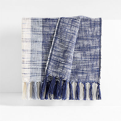 View Olmos 70"x55" Woven Throw Blanket details