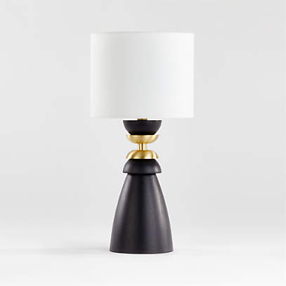 Olsted Wood And Metal Table Lamp Reviews Crate Barrel Olsted Wood And Metal Table Lamp, Metal Table Lamps