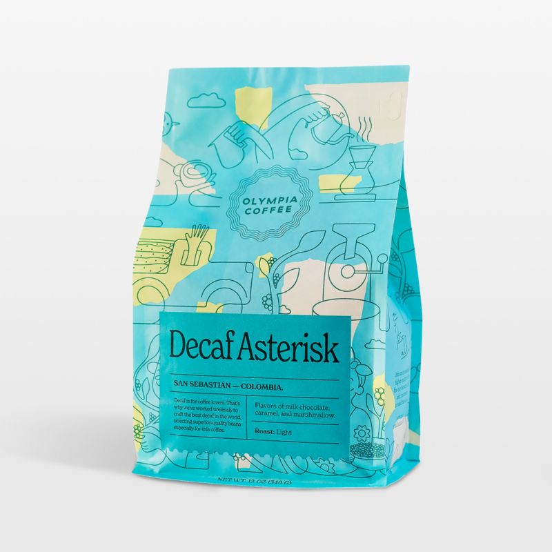 Olympia Coffee Decaf Asterisk Blend Coffee Beans - image 0 of 8