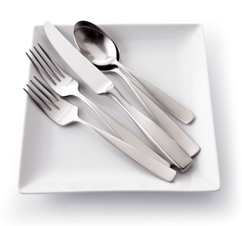 Olympic 5 Piece Flatware Place Setting. Reviews Crate Barrel