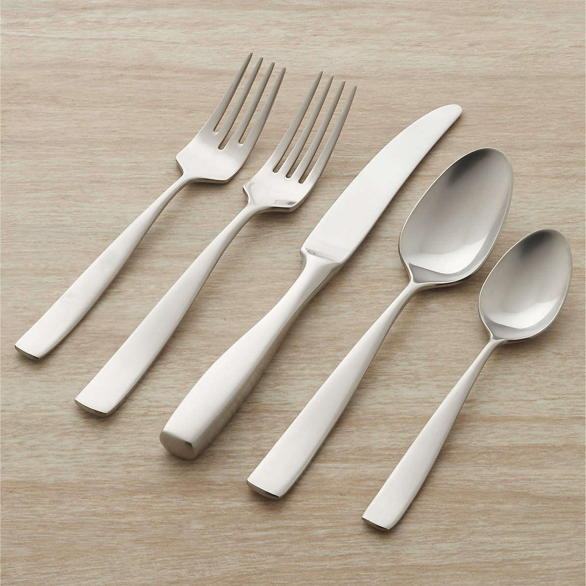 Olympic 5 Piece Flatware Place Setting. Reviews Crate Barrel