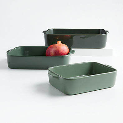 View Green Ombré Bakers, Set of 3 details