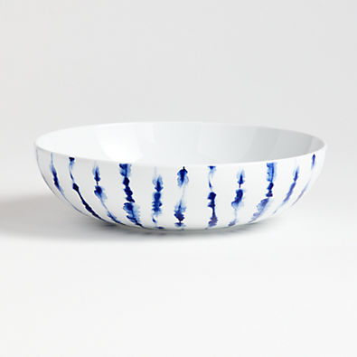 View Omri Blue and White Serving Bowl details