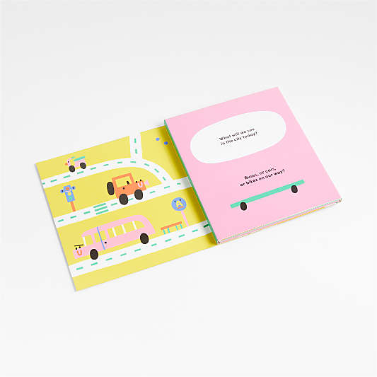 On the Move Fold-Out Kids Board Book by Mia Cassany