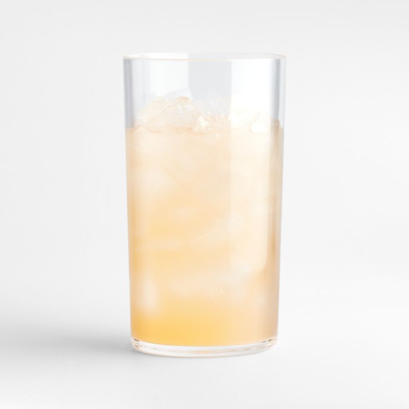 Ondine 21-Oz. Acrylic Highball Glass + Reviews | Crate & Barrel