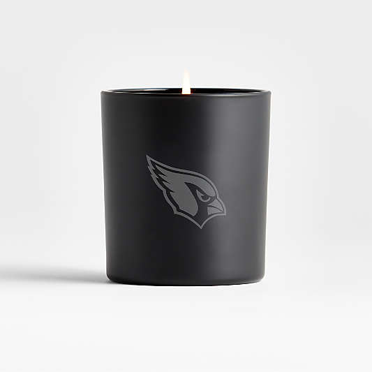 NFL Arizona Cardinals Monochrome No. 02 Onyx 1-Wick Scented Candle - Vetiver, Cedarwood and Musk