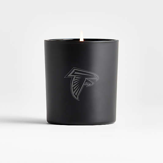 NFL Atlanta Falcons Monochrome No. 02 Onyx 1-Wick Scented Candle - Vetiver, Cedarwood and Musk