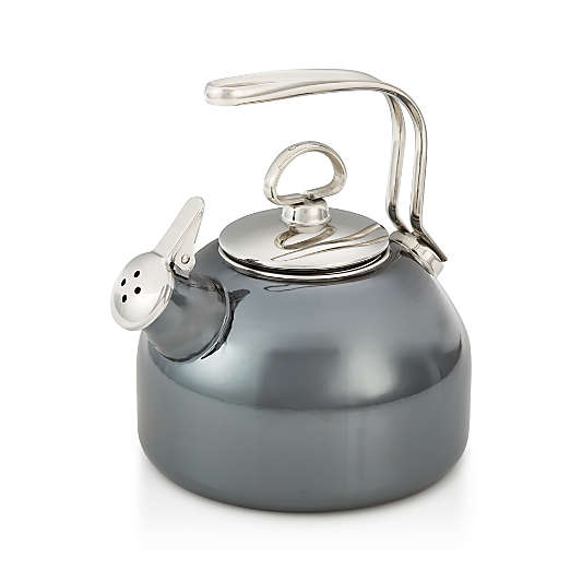 Chantal ® Classic Onyx Whistling Tea Kettle