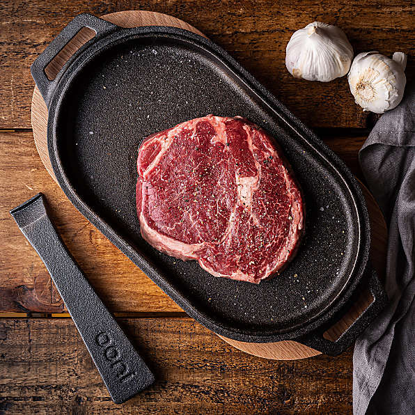 T-BONE STEAK AND SHRIMP ON THE BLACKSTONE E-SERIES INDOOR GRIDDLE! 