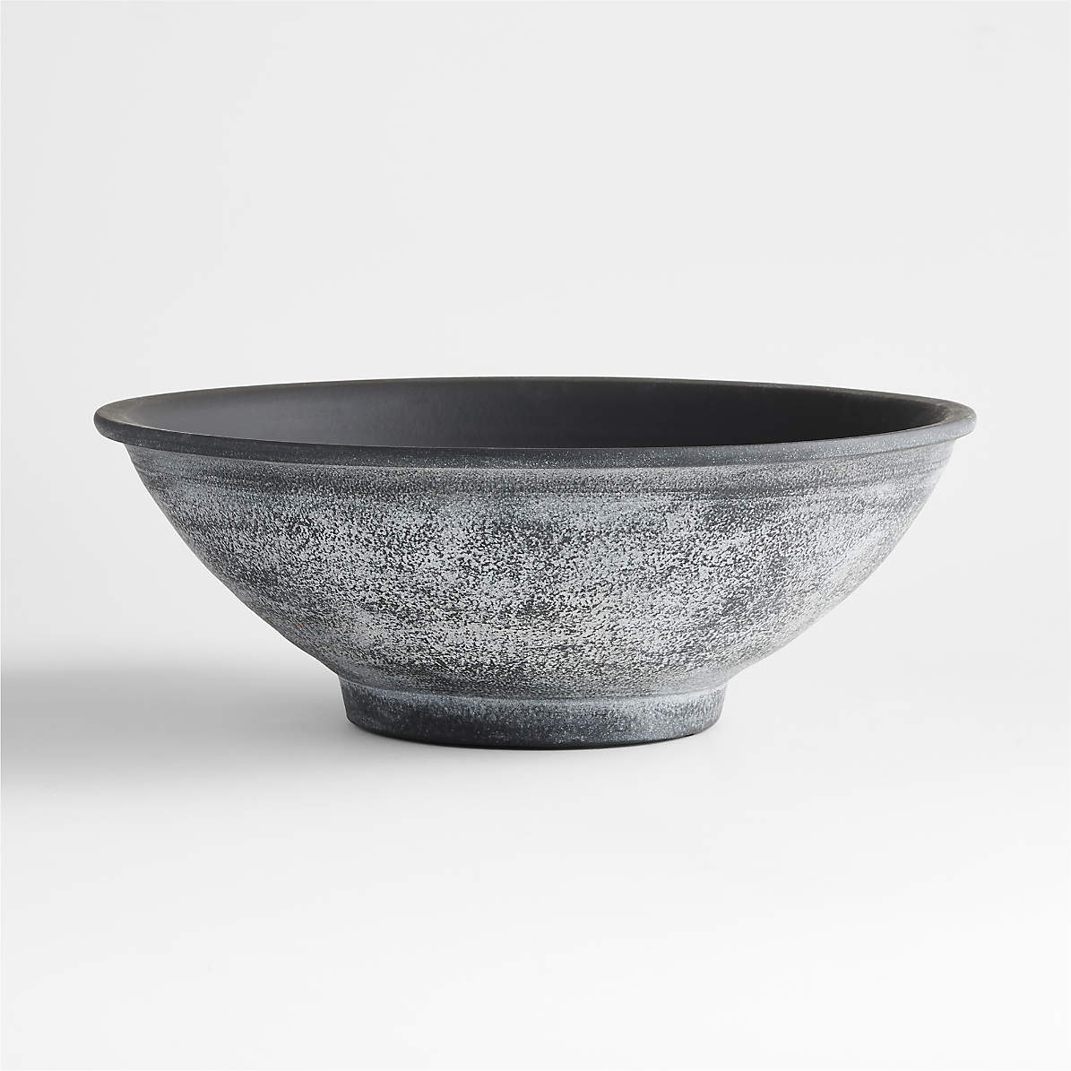 Ophelia Black Ceramic Centerpiece Bowl 14 + Reviews