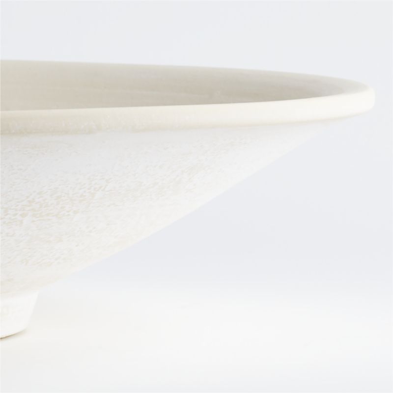 Ophelia Natural Ceramic Centerpiece Bowl 20"