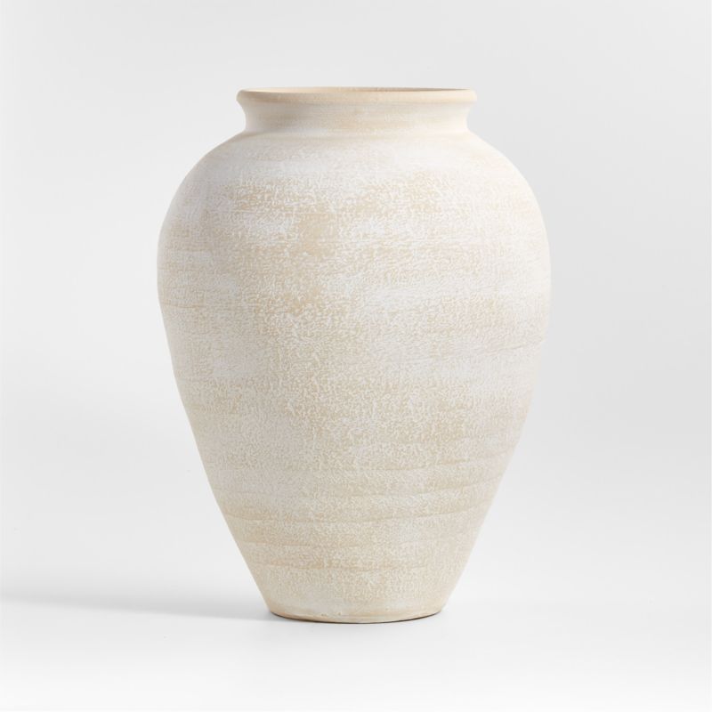 Ophelia Matte Natural Large Vase 17" - image 14 of 20