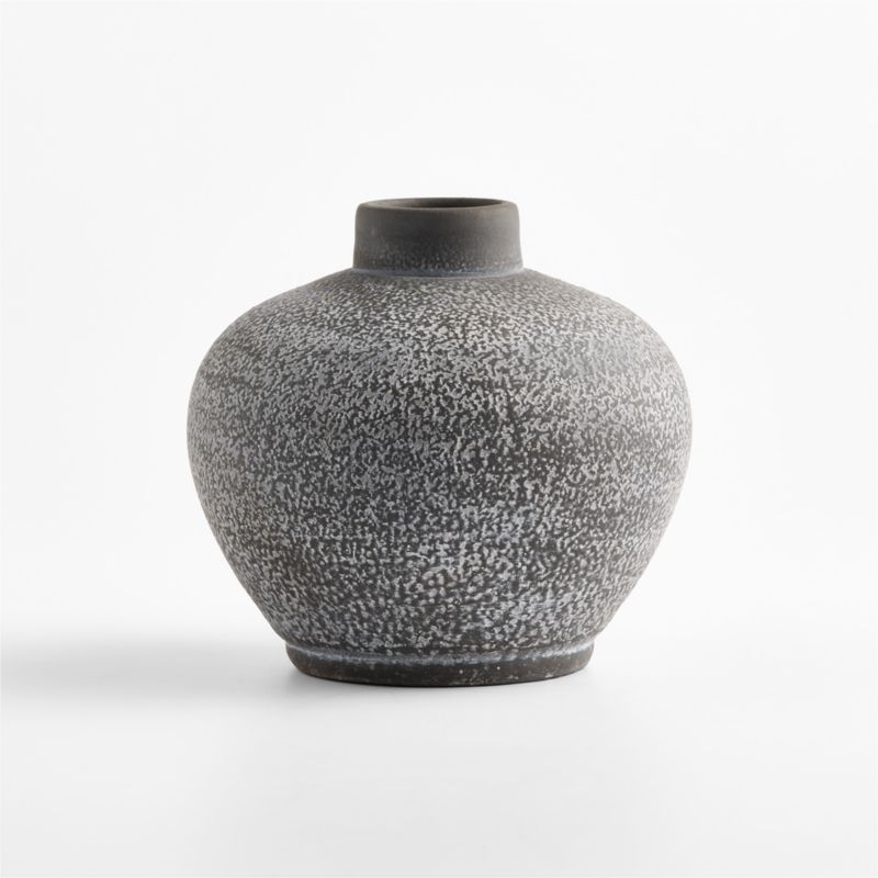Ophelia Matte Black Small Vase 7.5" - image 4 of 9
