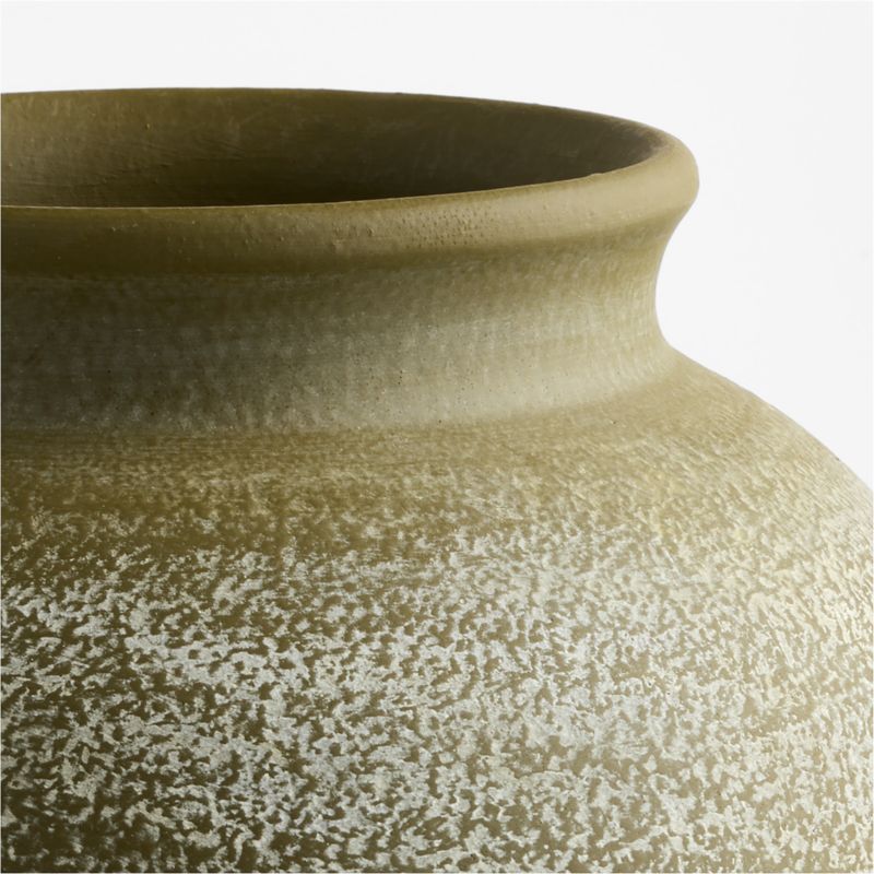 Ophelia Matte Olive Large Vase 17" - image 3 of 9