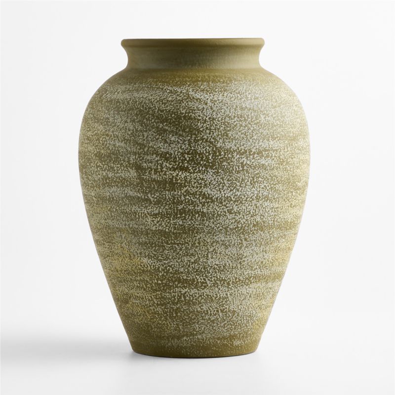 Ophelia Matte Olive Large Vase 17" - image 4 of 9