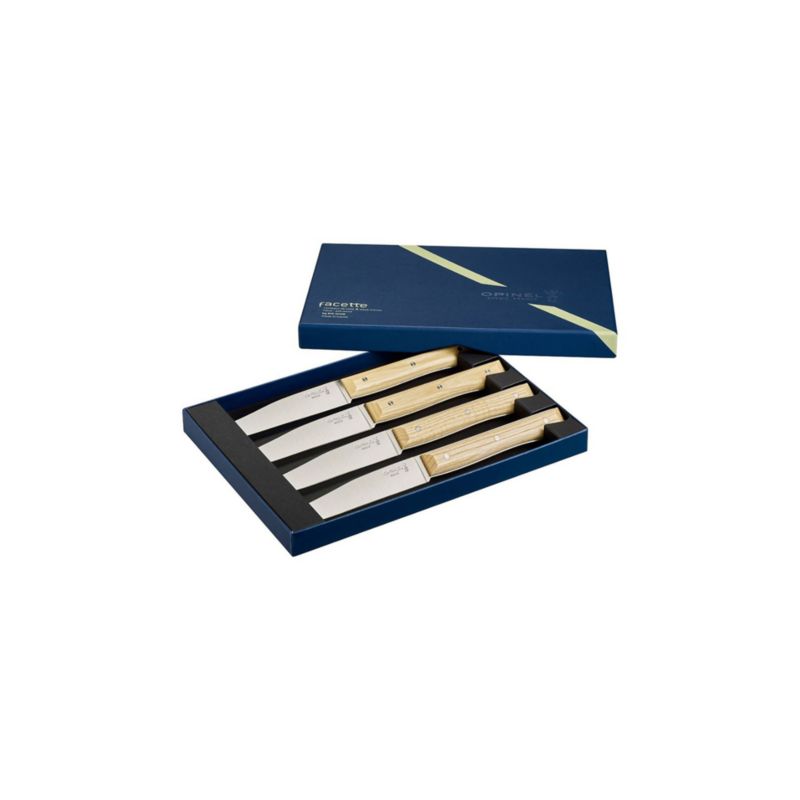 Opinel Facette Ashwood Steak Knives, Set of 4 - image 1 of 3