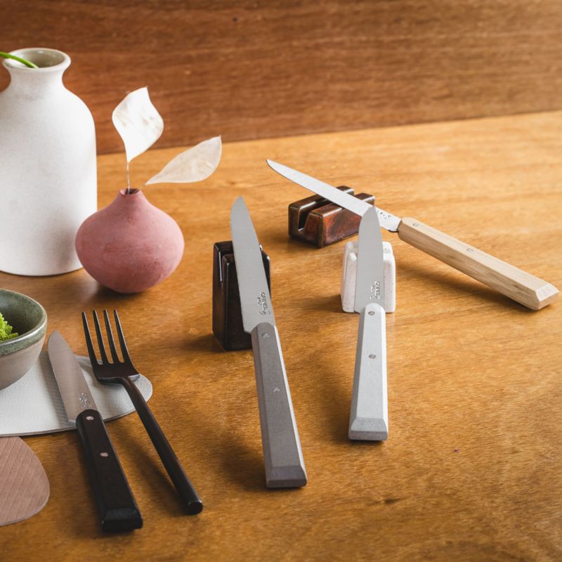 Opinel Non-Serrated Mineral Bon Apptit Steak Knifes, Set of 4 - image 1 of 3
