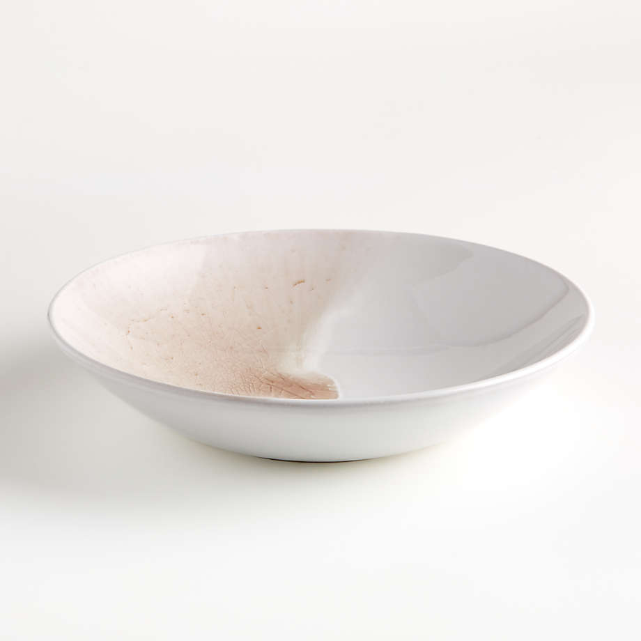 Ora Blush Bowl Plate + Reviews | Crate & Barrel