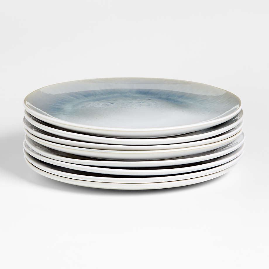 Ora Stoneware Dinner Plates, Set of 8 + Reviews | Crate & Barrel