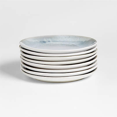 Ora Stoneware Salad Plates, Set of 8