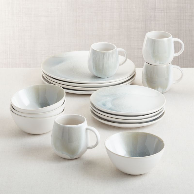 Ora Stoneware Dinnerware 16-Piece Set + Reviews | Crate & Barrel Canada