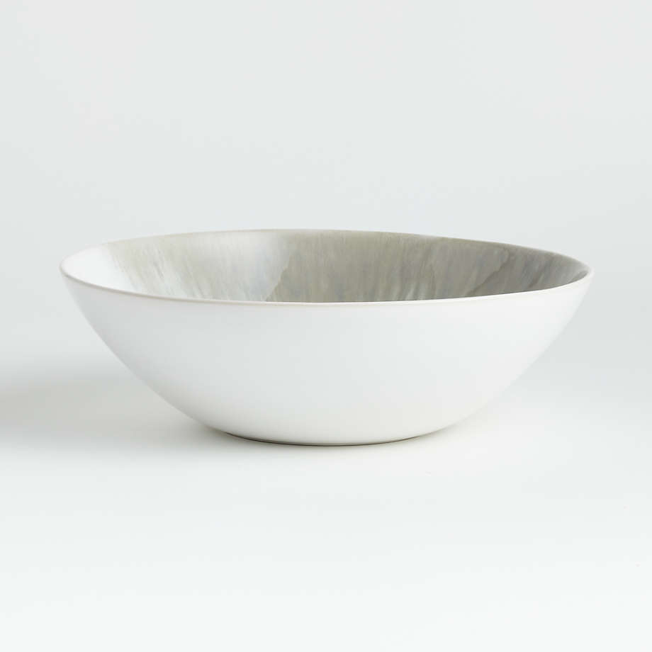 Ora Stoneware Serving Bowl + Reviews | Crate & Barrel