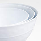 View Orabel White Melamine Mixing Bowls with Lids, Set of 3 - image 2 of 3