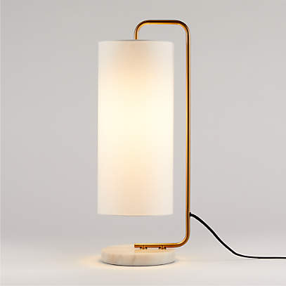 oralee glass cylinder floor lamp