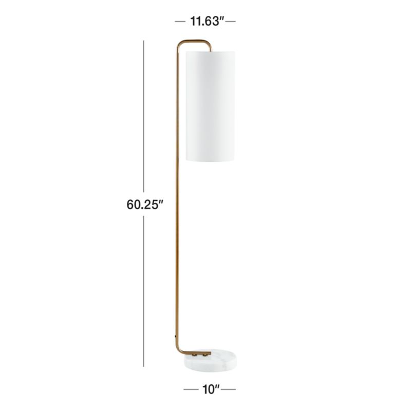 View Oralee Cylinder Floor Lamp - image 2 of 4