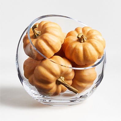 View Faux Orange Pumpkin Bowl Filler details