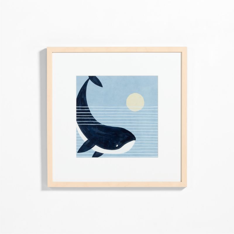 Orca Whale Framed Wall Art Print - image 0 of 12