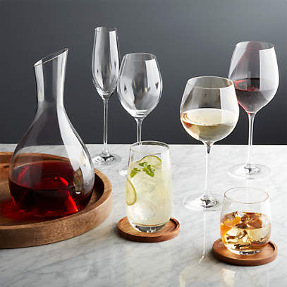 Williams Sonoma OPEN BOX: Riedel O Stemless Mixed Chardonnay & Cabernet Wine  Glasses, Pay-6 Get 8 Set