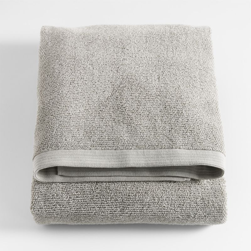 Ash Antimicrobial Organic Cotton Bath Towels