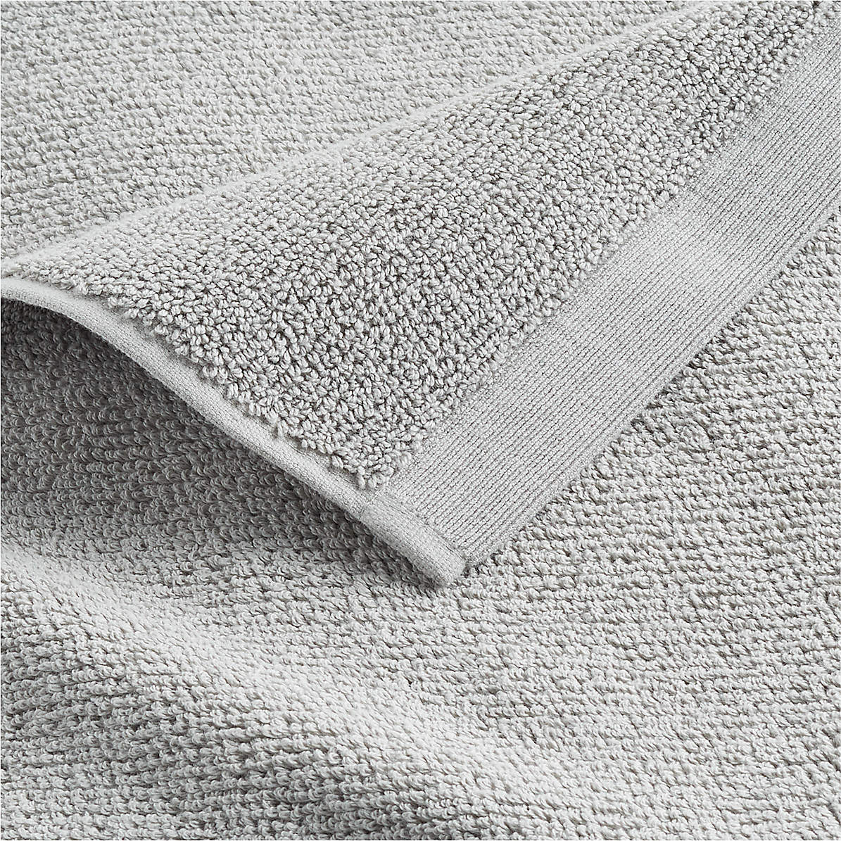 Antimicrobial Organic Cotton Bath Towels | Crate & Barrel