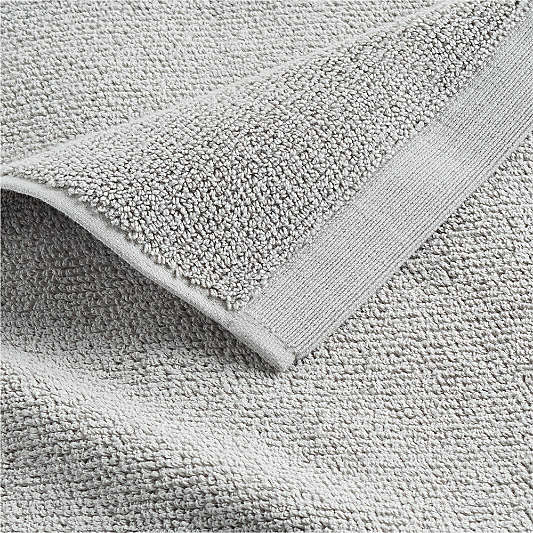 Ash Antimicrobial Organic Cotton Bath Towels