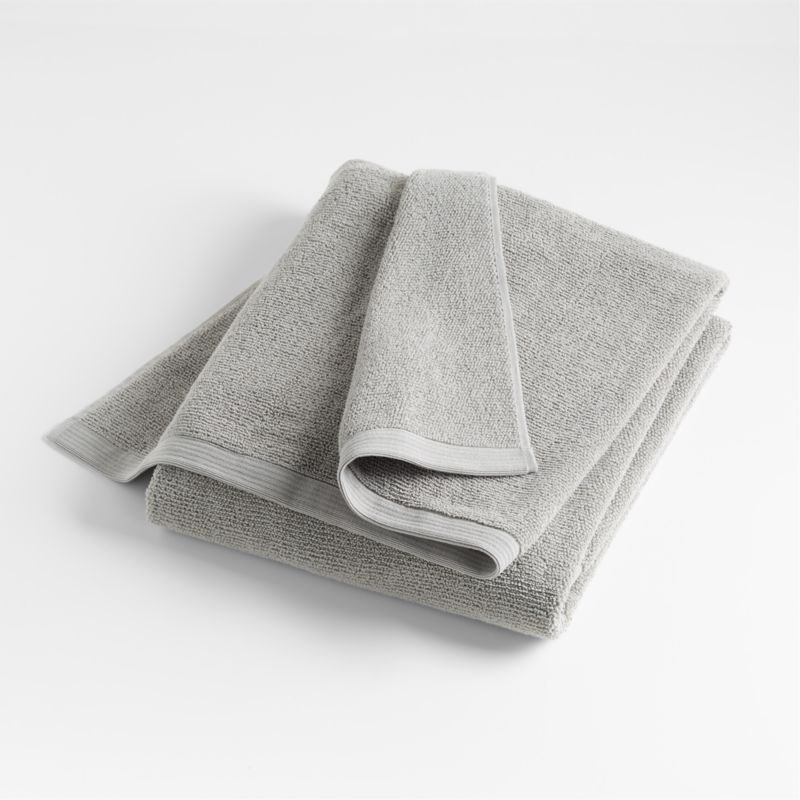 Ash Antimicrobial Organic Cotton Washcloth   Reviews | Crate and Barrel