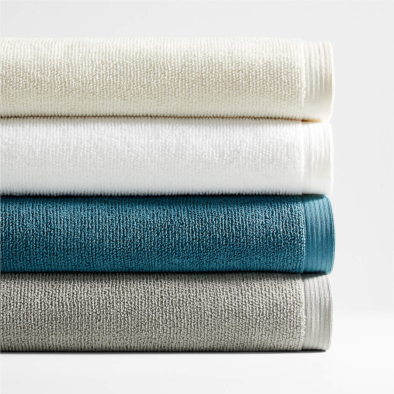 Antimicrobial Organic Cotton Bath Towels Crate & Barrel