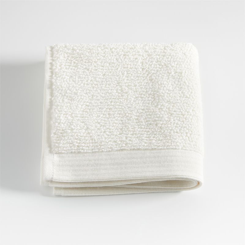 Ivory Antimicrobial Organic Cotton Washcloth + Reviews | Crate & Barrel ...