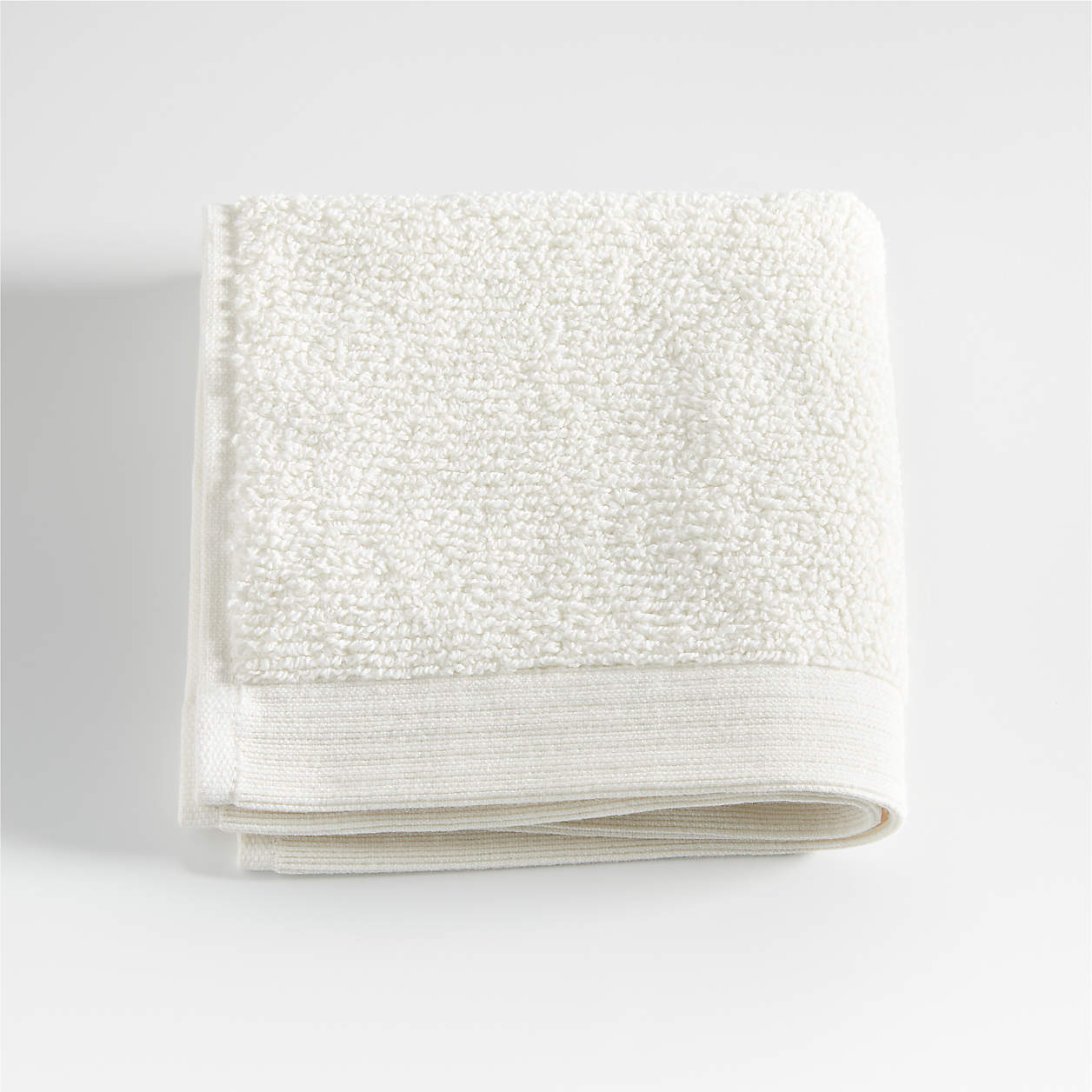 Ivory Antimicrobial Organic Cotton Washcloth + Reviews Crate & Barrel Canada