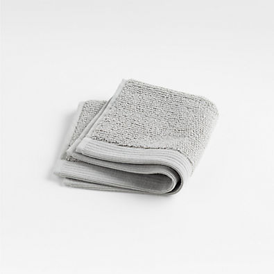View Ash Antimicrobial Organic Cotton Washcloth details