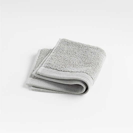 Ash Antimicrobial Organic Cotton Washcloth